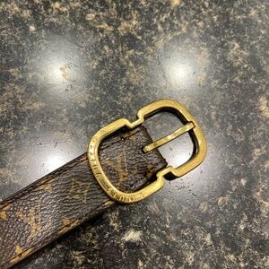 Authentic Louis Vuitton belt